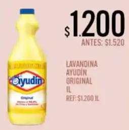 Supermercados Todo Ayudin lavandina original oferta