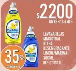 Supermercados Todo Magistral lavavajillas ultra desengrasante limón/marina oferta