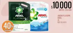 Supermercados Todo Ariel jabón p/la ropa oferta