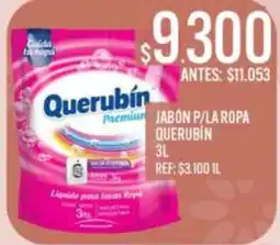 Supermercados Todo Querubín jabón p/la ropa oferta