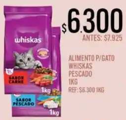 Supermercados Todo Whiskas alimento p/gato oferta
