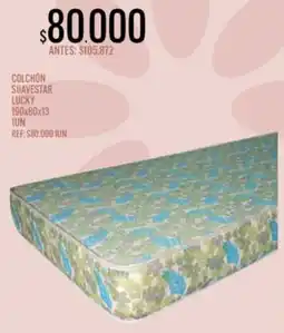 Supermercados Todo Suavestar colchón lucky oferta