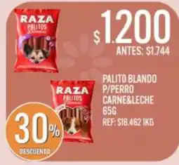 Supermercados Todo Raza palitos p/perro carne&leche oferta