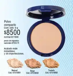 Millanel Cosmética Milanel polvo compacto oferta