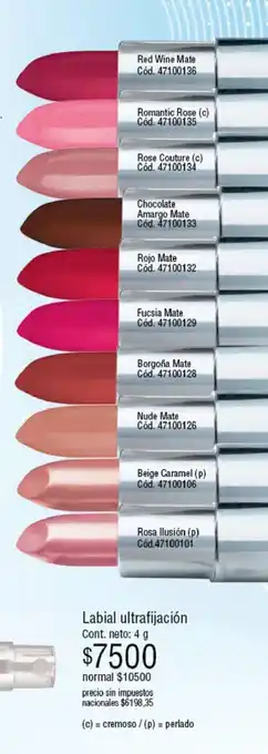 Labial ultrafijación