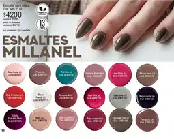 Millanel Cosmética Millanel esmalte para uñas oferta