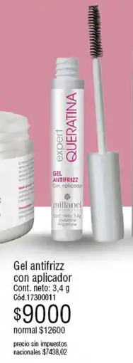 Millanel Cosmética Millanel gel antifrizz con aplicador oferta