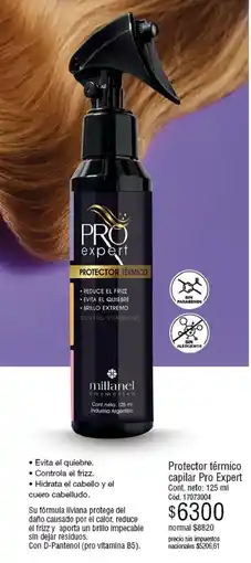 Millanel Cosmética Pro expert protector térmico capilar oferta