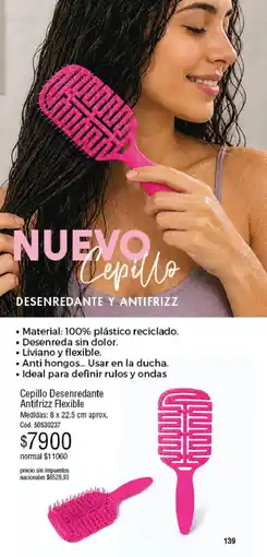 Millanel Cosmética Antifrizz flexible cepillo desenredante oferta