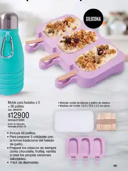Millanel Cosmética Molde para helados oferta
