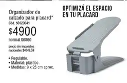 Millanel Cosmética Organizador de calzado para placard oferta