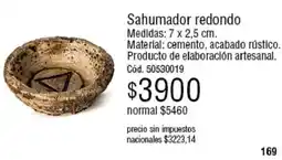 Millanel Cosmética Sahumador redondo oferta