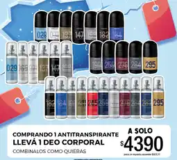 Millanel Cosmética Millanel comprando 1 antitranspirante llevá 1 deo corporal oferta