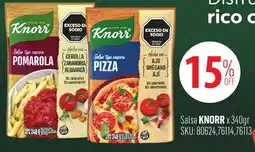 Supermercados Yaguar Knorr salsa oferta