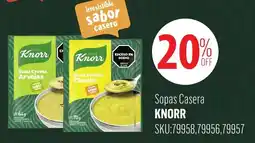 Supermercados Yaguar Knorr sopas casera oferta