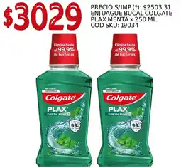Supermercados Yaguar Colgate plax enjuague bucal menta oferta