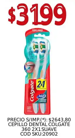 Supermercados Yaguar Colgate cepillo dental oferta