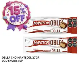 Supermercados Yaguar Mantecol oblea cho. oferta