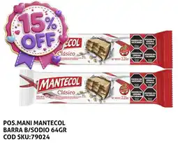 Supermercados Yaguar Pos.mani mantecol barra b/sodio oferta