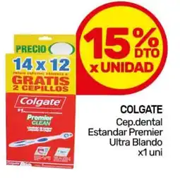 Nini Mayorista Colgate cep.dental estandar premier ultra blando oferta
