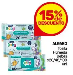 Nini Mayorista ALGABO Toalla Húmeda Bebes oferta