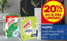 Nini Mayorista Harpic desod.inodoro pastilla varias fragancias oferta
