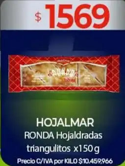 Nini Mayorista Hojalmar ronda hojaldradas triangulitos oferta