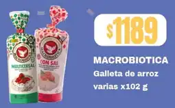 Nini Mayorista Macrobiotica galleta de arroz varias oferta