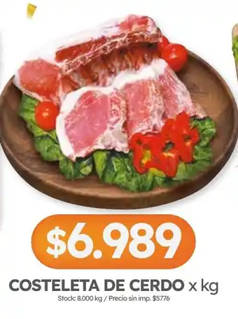 Cordiez Costeleta de cerdo oferta