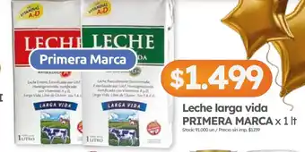 Primera Marca leche larga vida