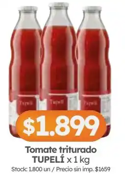 Cordiez Tupelí tomate triturado oferta