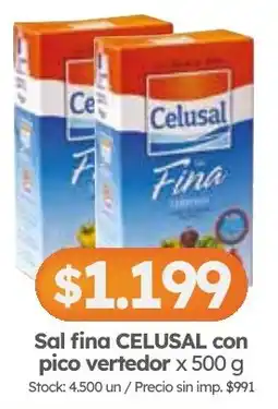 Cordiez Celusal sal fina oferta