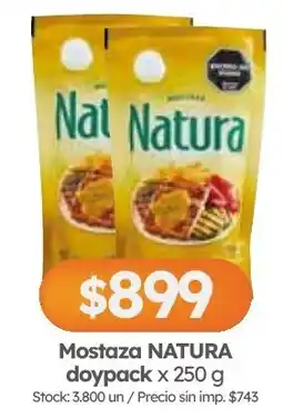 Cordiez Natura mostaza oferta