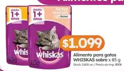 Cordiez Whiskas alimento para gatos oferta