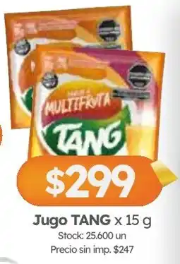 Cordiez Tang jugo multifruta oferta