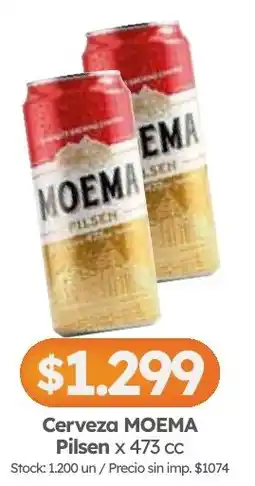 Cordiez Moema cerveza pilsen oferta