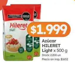 Cordiez Hileret azúcar light oferta