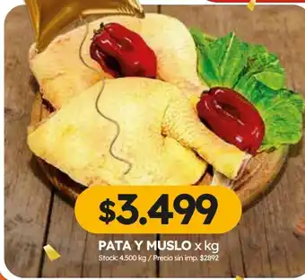 Cordiez Pata y muslo oferta