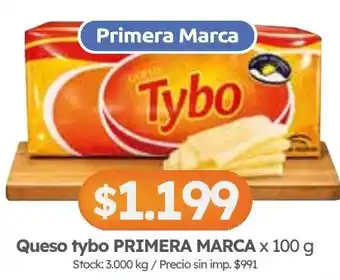 Cordiez Tybo queso tybo primera marca oferta
