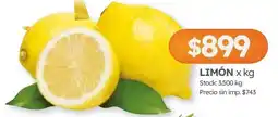 Cordiez Limón oferta