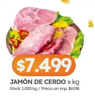 Cordiez Jamón de cerdo oferta