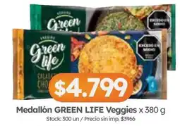 Cordiez Green life medallón veggies oferta