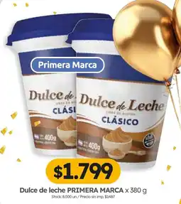 Cordiez Primera Marca dulce de leche clásico oferta
