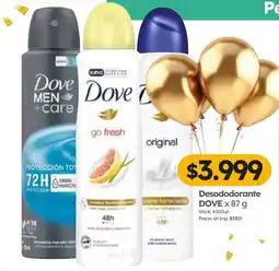 Cordiez Dove desodorante oferta