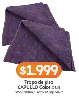 Cordiez Capullo trapo de piso oferta