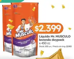 Cordiez Mr Musculo liquido lavanda doypack oferta