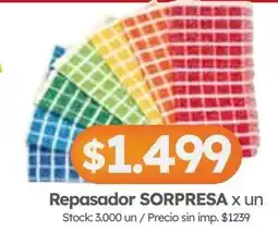 Cordiez Sorpresa repasador oferta