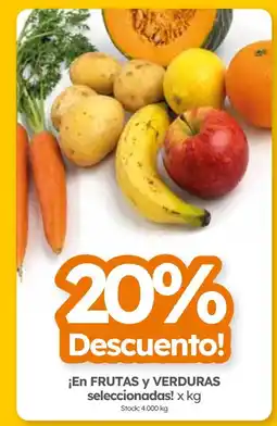 Cordiez Frutas y verduras oferta