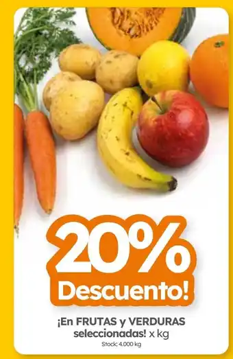 Cordiez Frutas y verduras oferta