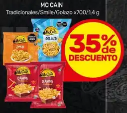 Nini Mayorista McCain tradicionales/smile/golazo oferta